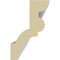 Ekena Millwork 2 7/8"H x 1 7/8"P x 3 1/2"F x 94 1/2"L Asa Smooth Crown Moulding MLD02X01X03AS - alternate 2